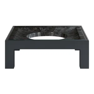 Signature Designs Elation Gray Square Cocktail Table