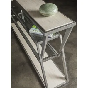 Signature Designs Adamo Silver Gray Console