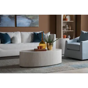 Signature Designs Cassio Oval Cocktail Table