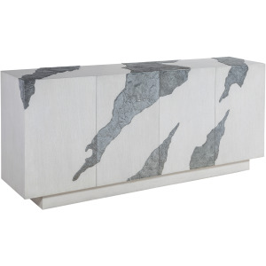 Signature Designs Contago White Media Console