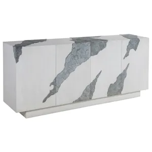 Signature Designs Contago White Media Console