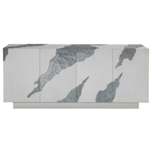 Signature Designs Contago White Media Console