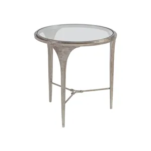 Signature Designs Porto Silver Round End Table