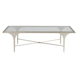 Signature Designs Porto Champagne Rectangular Cocktail Table
