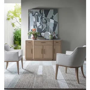 Simpatico Buffet W/ Marble Top