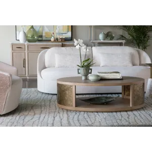 Simpatico Oval Cocktail Table