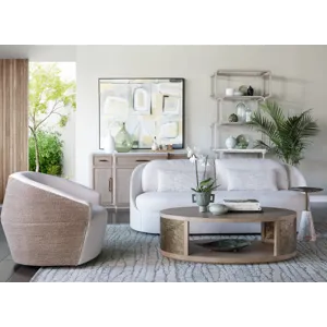 Simpatico Oval Cocktail Table