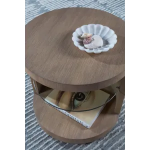 Simpatico Round End Table