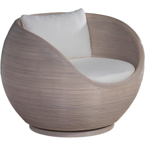 Solimar Rattan Swivel Chair