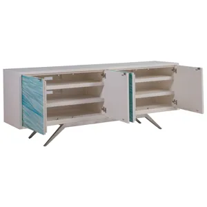 Signature Designs Blue Wave Media Console