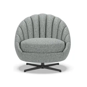 Artistica Upholstery Lucille Swivel Chair - Charcoal Base