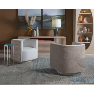 Artistica Upholstery Ingrid Woven Swivel Chair