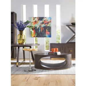 Verbatim Oval Cocktail Table