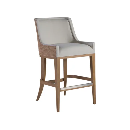 Simpatico Woven Back Bar Stool