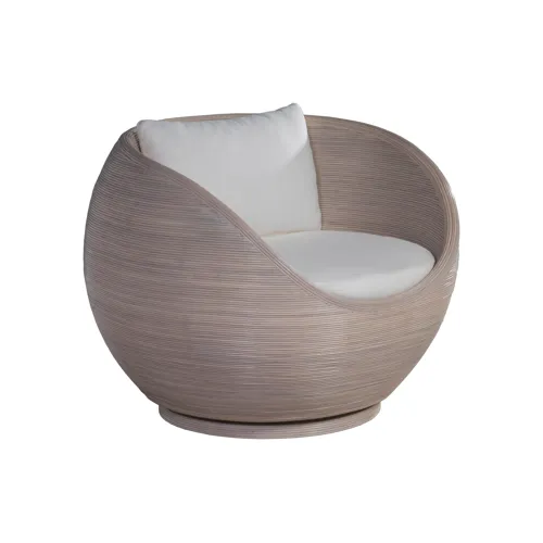 Solimar Rattan Swivel Chair