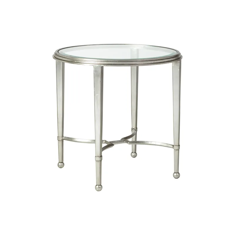 Metal Designs Sangiovese Round End Table