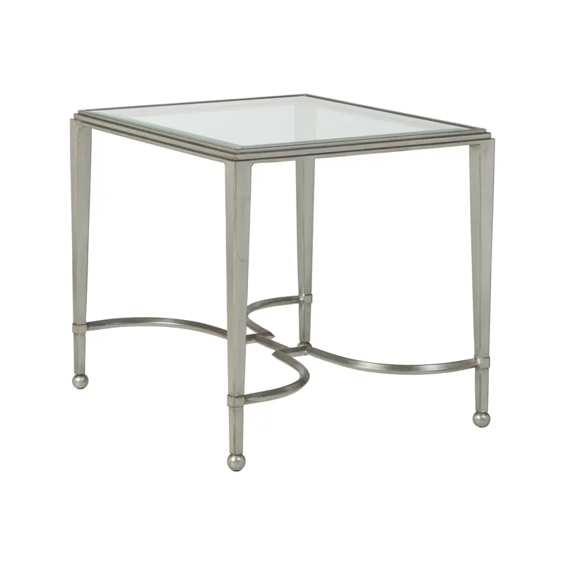 Metal Designs Sangiovese Rectangular End Table