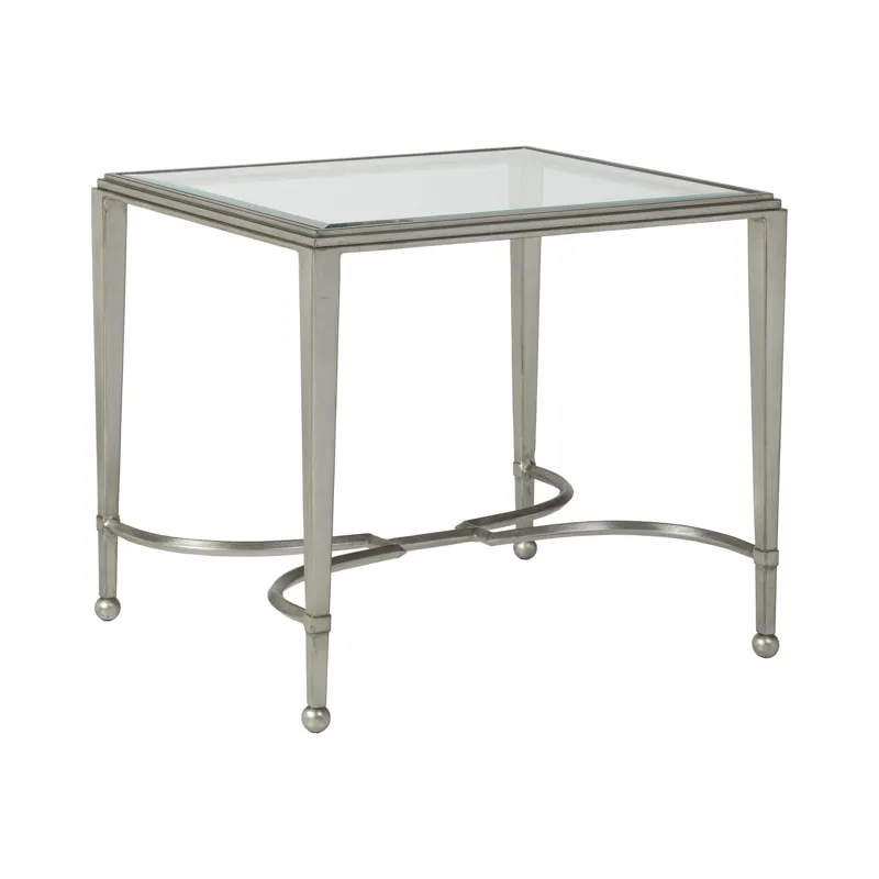Metal Designs Sangiovese Rectangular End Table