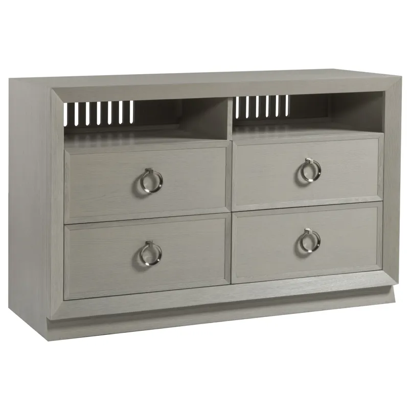 Signature Designs Zeitgeist White Media Console