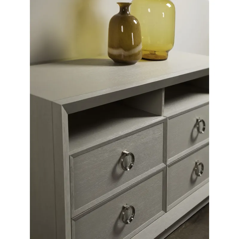 Signature Designs Zeitgeist White Media Console