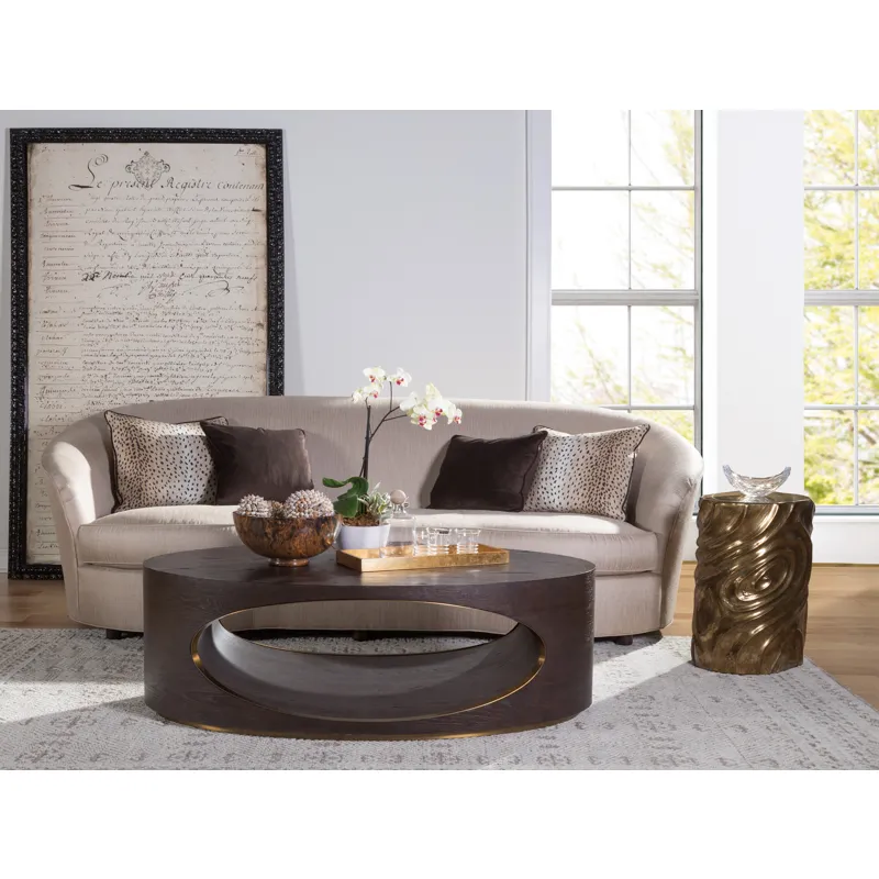 Verbatim Oval Cocktail Table