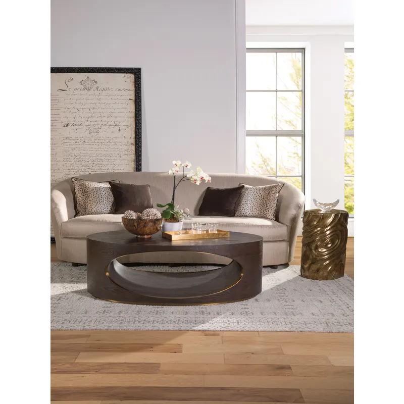 Verbatim Oval Cocktail Table