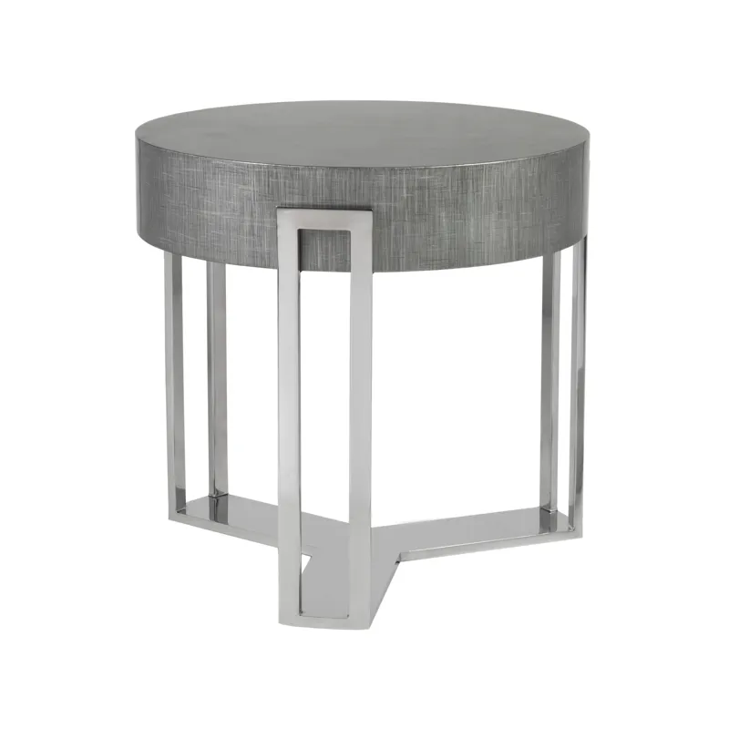 Signature Designs Iridium Round End Table