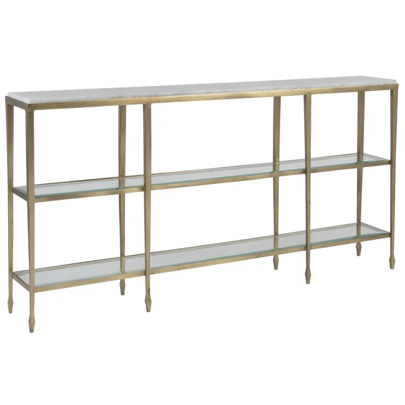 Signature Designs Sashay Gold Console