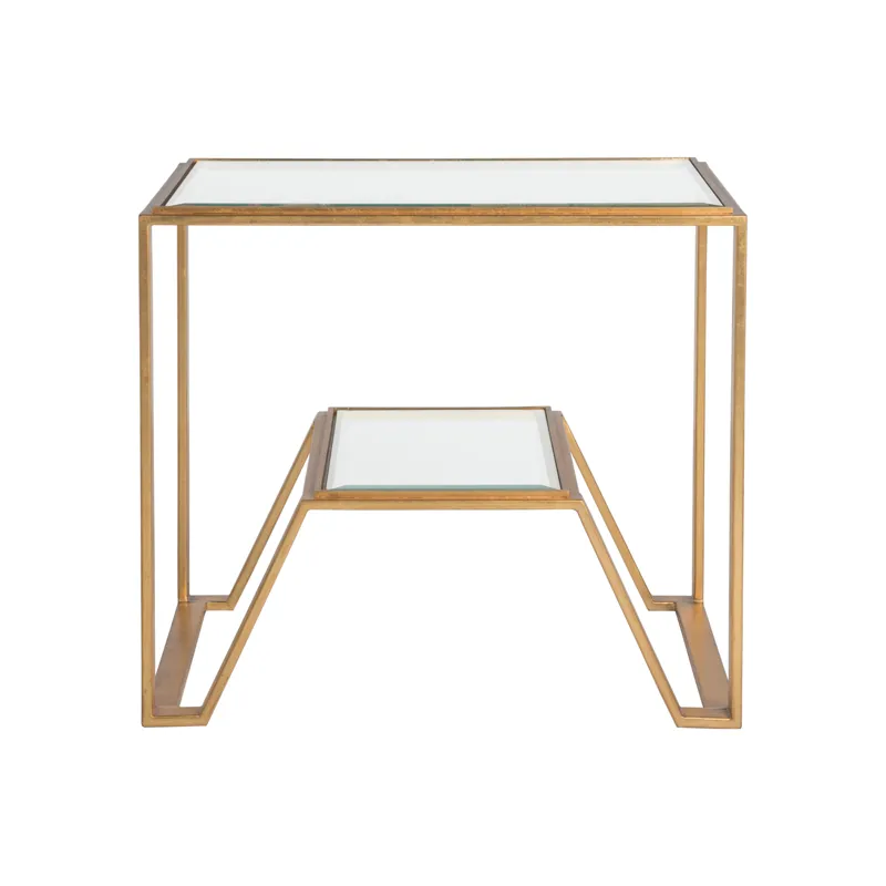 Metal Designs Byron Rectangular End Table