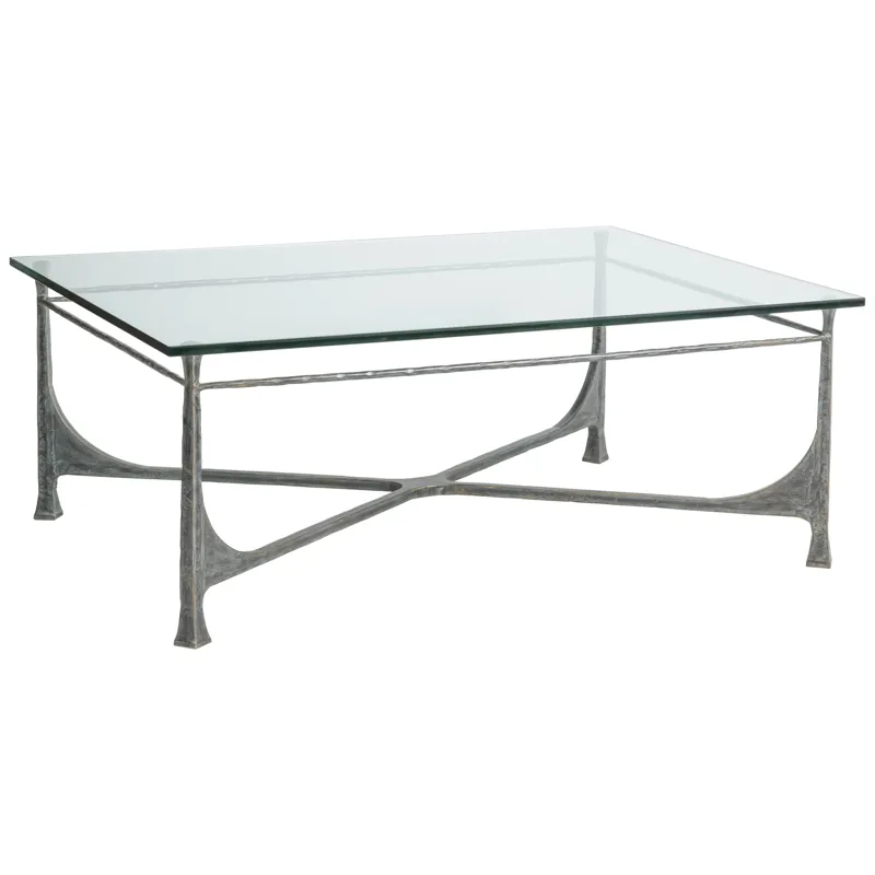 Metal Designs Bruno Rectangular Cocktail Table