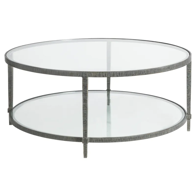Metal Designs Claret Round Cocktail Table