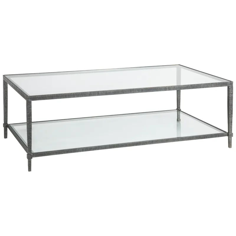 Metal Designs Claret Rectangular Cocktail Table