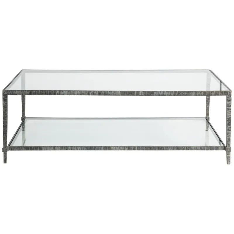 Metal Designs Claret Rectangular Cocktail Table