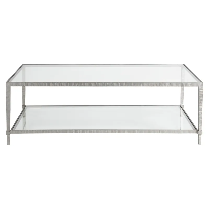 Metal Designs Claret Rectangular Cocktail Table