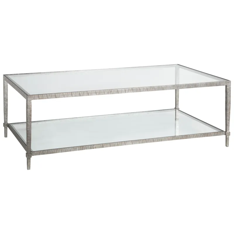 Metal Designs Claret Rectangular Cocktail Table