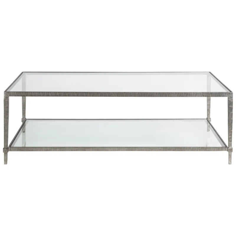 Metal Designs Claret Rectangular Cocktail Table