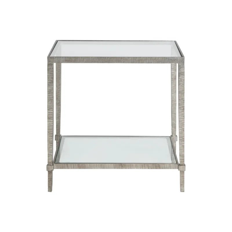 Metal Designs Claret Rectangular End Table