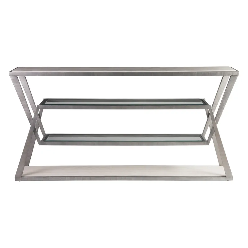 Signature Designs Adamo Silver Gray Console
