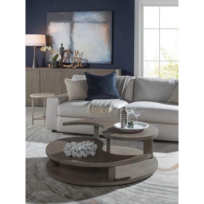 Signature Designs Yin Yang Round Cocktail Table