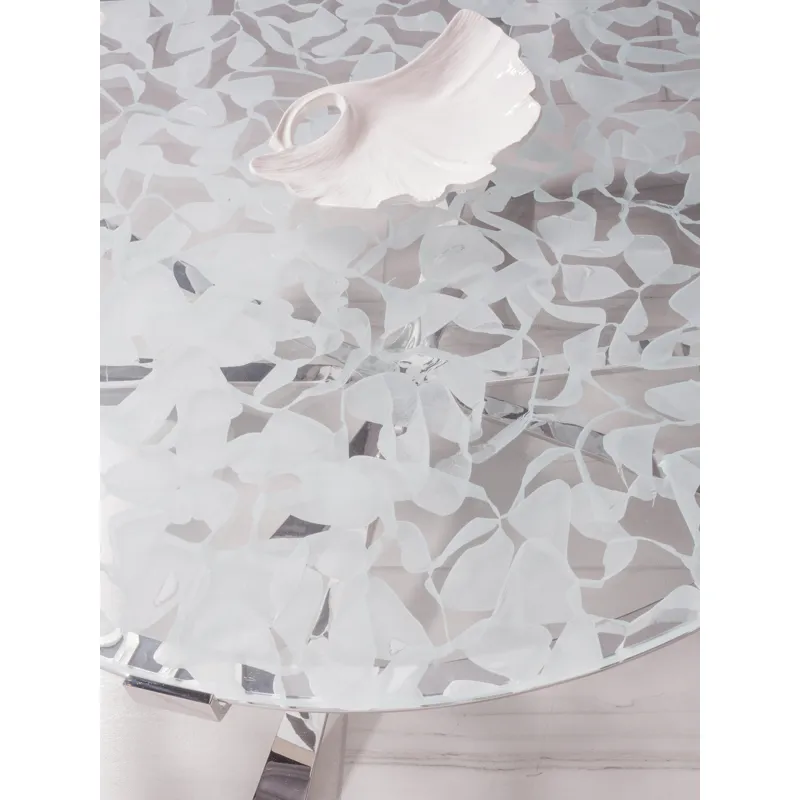 Signature Designs Snowscape Round Cocktail Table
