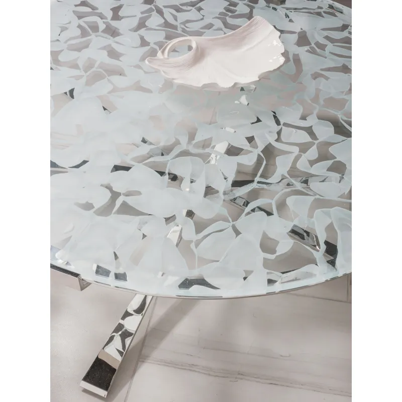 Signature Designs Snowscape Round Cocktail Table