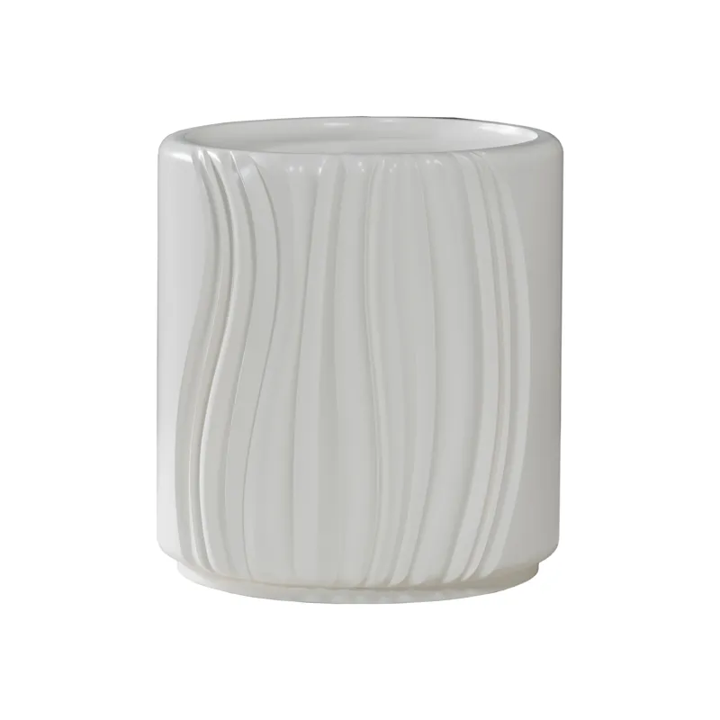 Signature Designs Volante Round Drum End Table