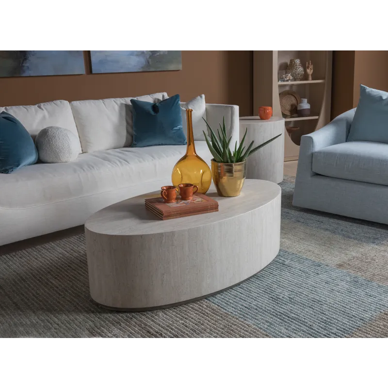 Signature Designs Cassio Oval Cocktail Table