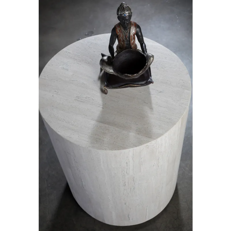 Signature Designs Cassio Round Drum Table