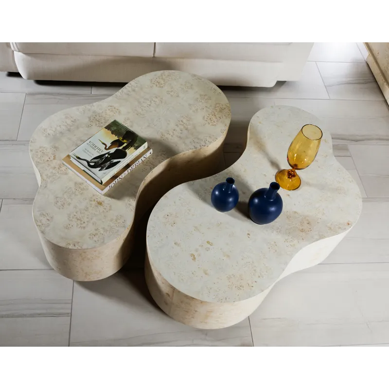 Signature Designs Baronet Asymmetrical Cocktail Table