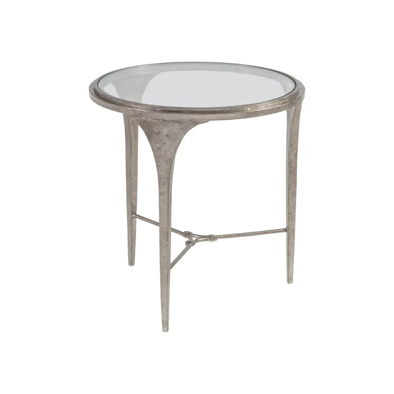 Signature Designs Porto Silver Round End Table