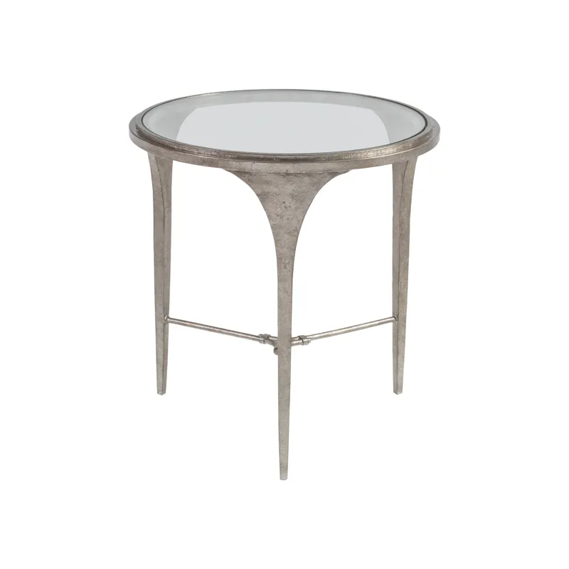 Signature Designs Porto Silver Round End Table