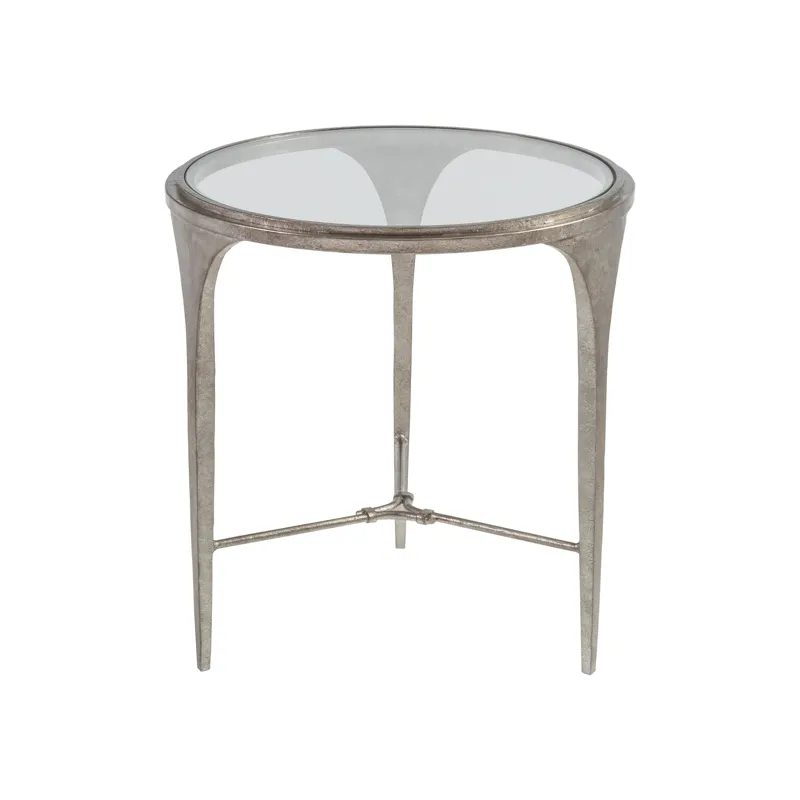 Signature Designs Porto Silver Round End Table