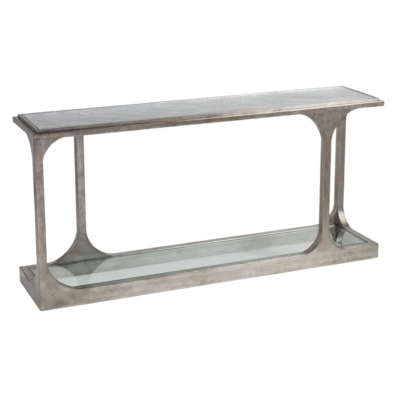 Signature Designs Bond Street Silver Sofa Table