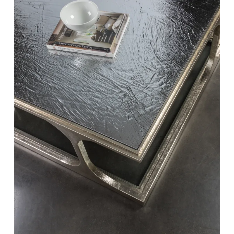 Signature Designs Bond Street Champagne Square Cocktail Table